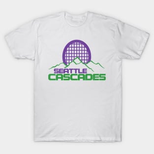 Seattle Cascades Defunct 70s Tennis Team T-Shirt